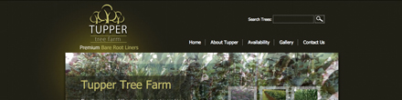 tupper tree farm website image